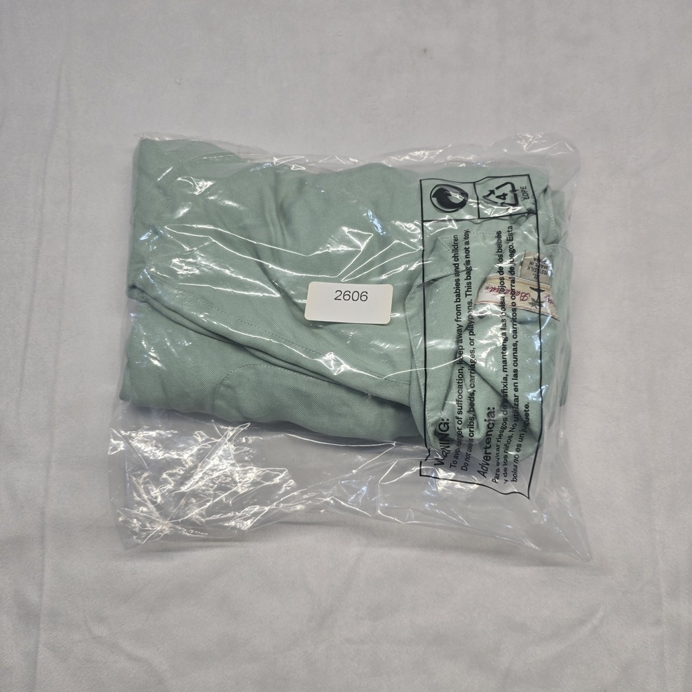 Tommy bahama hi note cafe camp shirt Men Size XL green 100% Silk - Picture 8 of 8